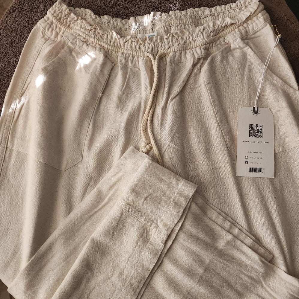 Size L Cali1850 Linen Pants